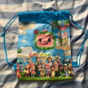 Cocomelon Youth Resuseable Drawstring Bookbag